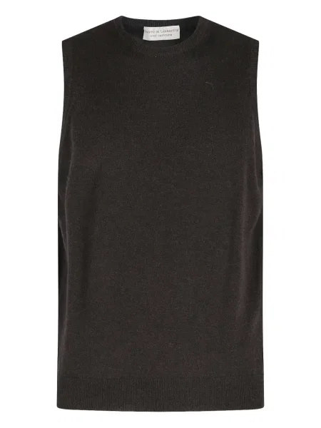 Vesta Filippo De Laurentiis bez rukávů hnědá