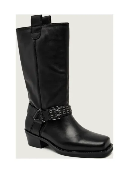 Liu Jo De piele cizme ROXY 02 negru