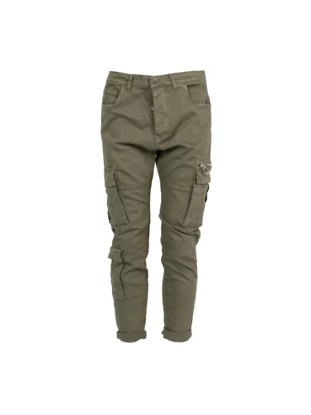 Spodnie cargo Xagon Man zielone