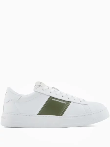 Sneakerși Emporio Armani alb