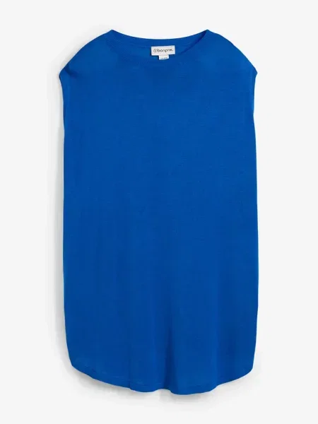 Top Bonprix niebieski
