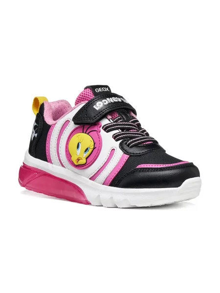 Geox CIBERDRON Looney Tunes маратонки за деца черно