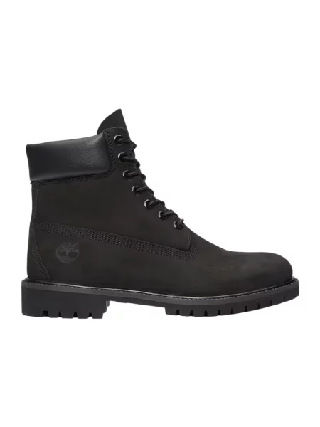 Botki Timberland skórzane czarne