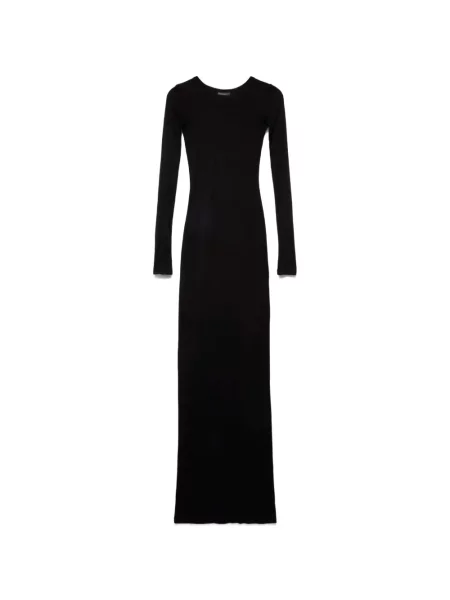 Lung rochie maxi 7 For All Mankind negru