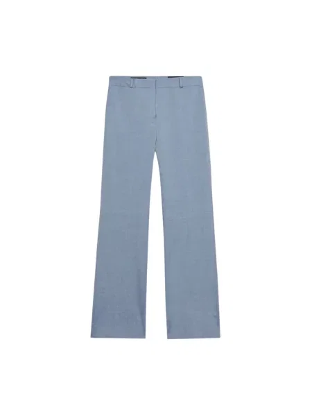 Spodnie Brooks Brothers wełniane niebieskie