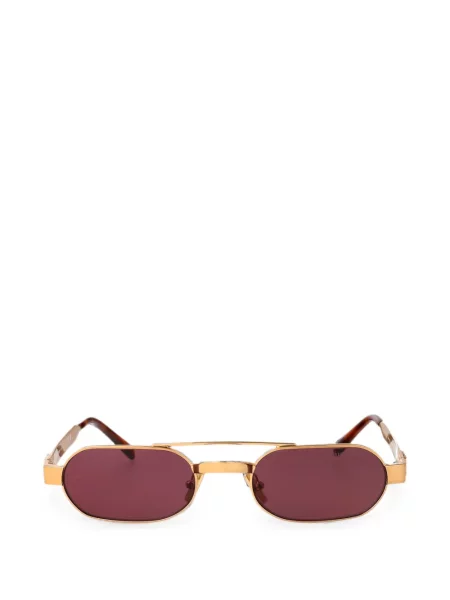 Ochelari de soare Miu Miu Eyewear cu imprimeu geometric cu autograf