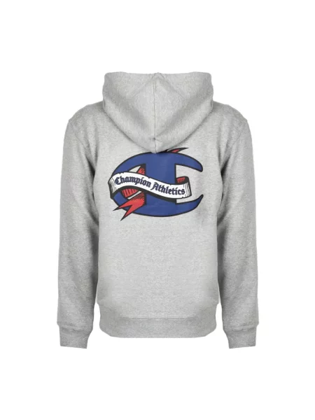 Bluza z kapturem Champion z kapturem szara