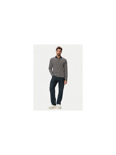 Polo majica Jack & Jones crna
