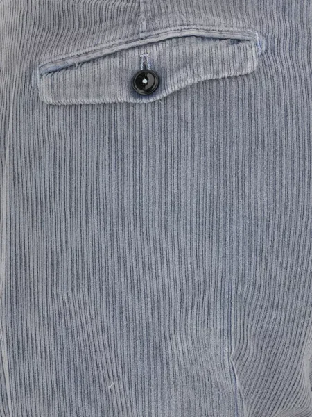 Pantaloni Pt Torino de catifea cord gri