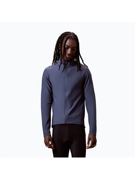 Férfi kerékpáros pulóver Endura Loop Ride L/S Jersey carbon grey. Méret: M szürke