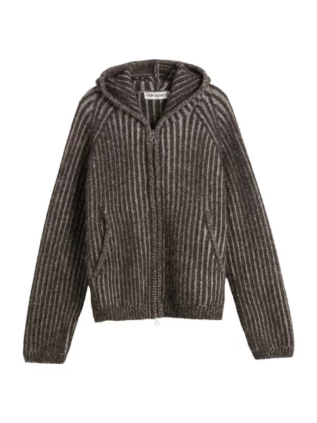 Bluza z kapturem Our Legacy brązowa
