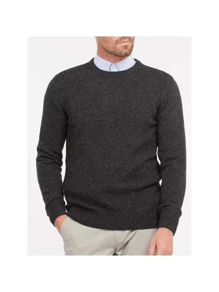 Sweter Barbour klasyczny czarny