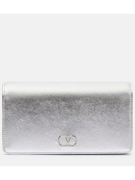 Usnjena pisemska torbica Valentino Garavani
