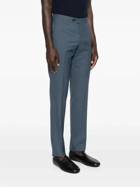 Pantaloni Canali albastru