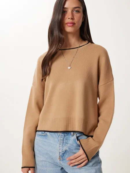 Pulover Happiness İstanbul negru