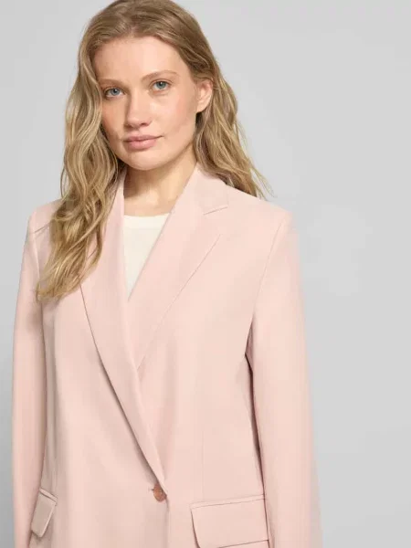 Żakiet o kroju relaxed fit z mieszanki z z patką Jake*s Collection