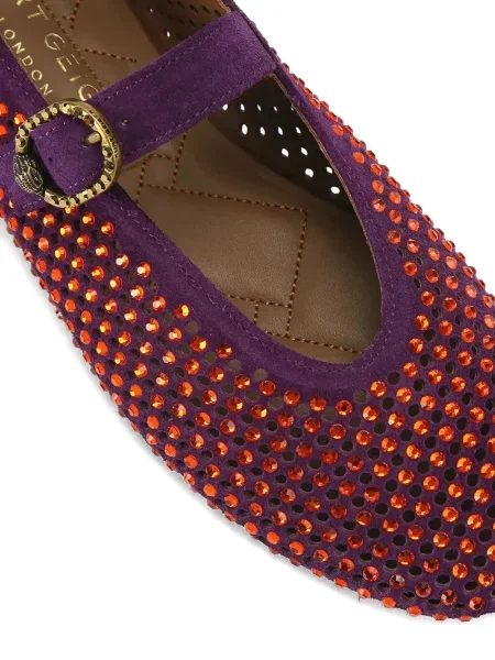Balerini Kurt Geiger London de cristal violet