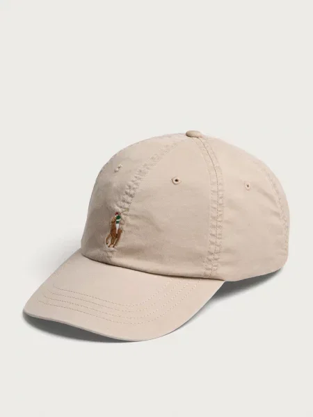 Czapka z daszkiem Polo Ralph Lauren brązowa