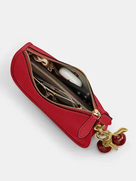Кожаная сумка Coach
