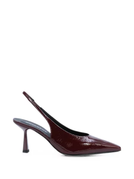 Pantofi cu toc Notabene slingback roșu