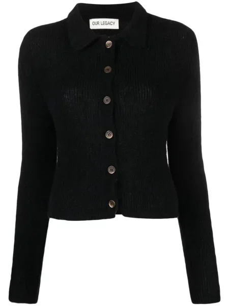 Cardigan Our Legacy tricotate negru