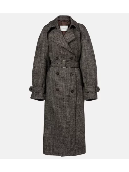 Palton Joseph de lână maro