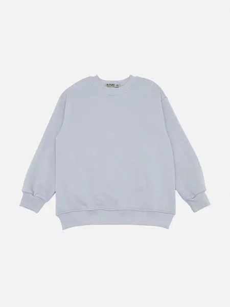 Дитячий Світшот YUKI бавовна/поліестер сірий