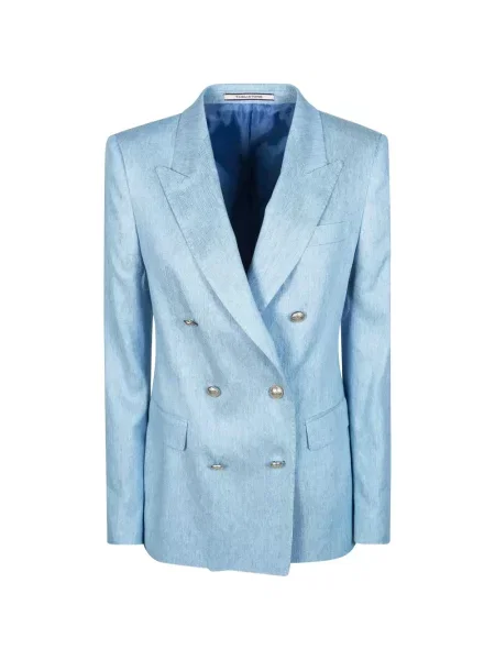 Geacă Tagliatore cu două rânduri de nasturi albastru