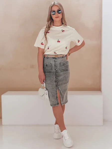 Fustă midi Dstreet până la genunchi