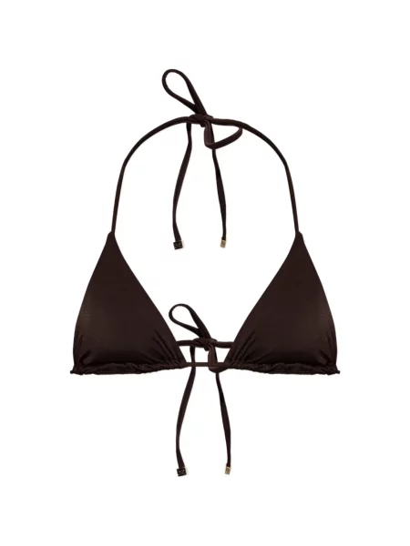 Top Dsquared2 cu gât halter maro