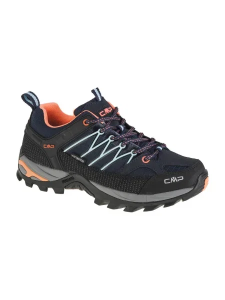 Dámske trekové topánky CMP Rigel Low blue/giada/peach modrá