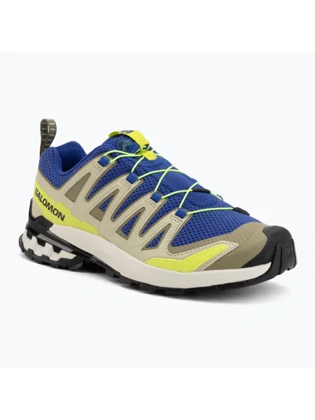 Мъжки обувки за бягане Salomon XA Pro 3D V9 bluing/bog/acid lime синьо