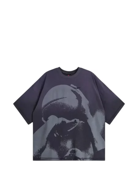 Scurt tricou Jordan cu imagine gri