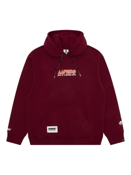 Hanorac cu glugă Aape By A Bathing Ape roșu