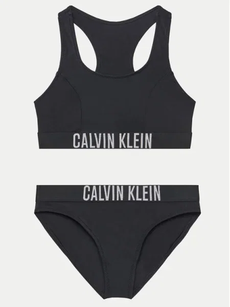 Calvin Klein Swimwear Бански костюм черен