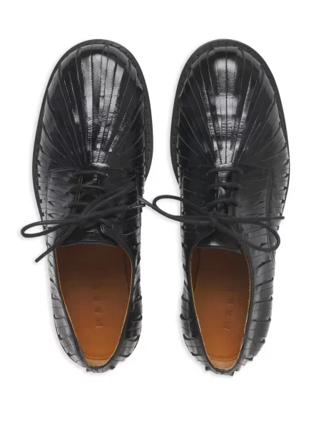 Oxford Marni din țesătură twill negru