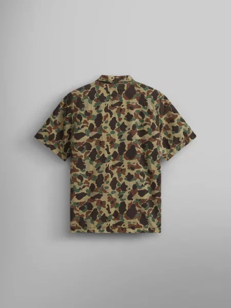 Рубашка Alpha Industries с принтом