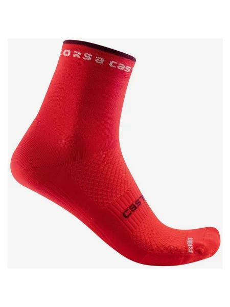 Castelli Rosso Corsa 11 skarpetki hibiskusowe S-M czerwone