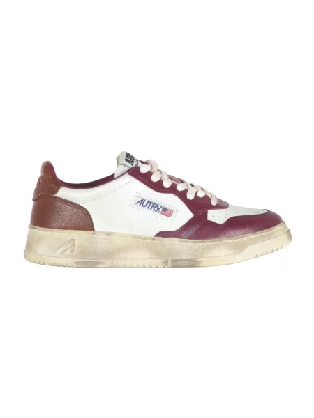 Sneakersy Autry skórzane retro fioletowe
