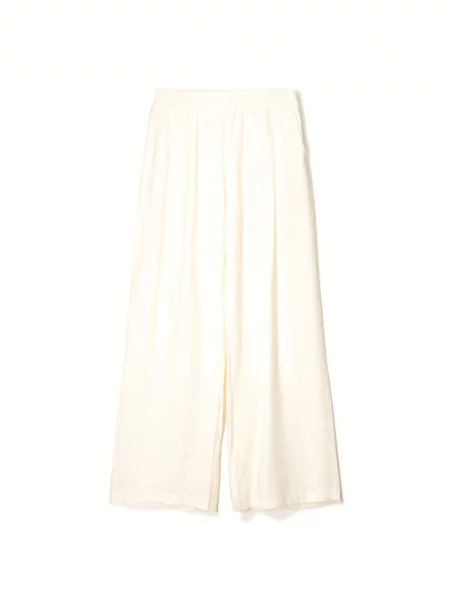 Bershka Pantaloni ecru