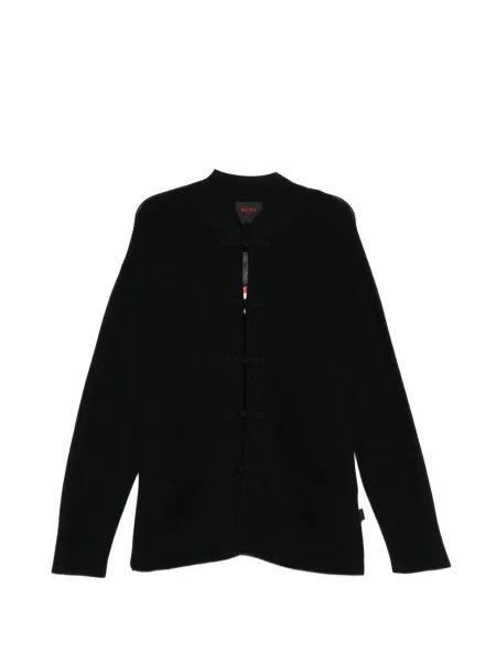 Gulerat cardigan Team Wang Design negru