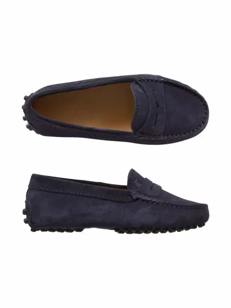 Mokasyny dziecięce Tod's niebieskie
