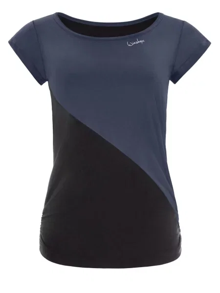 Winshape Tricou funcțional gri metalic negru