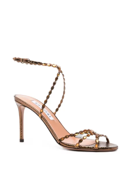 Sandale Aquazzura maro