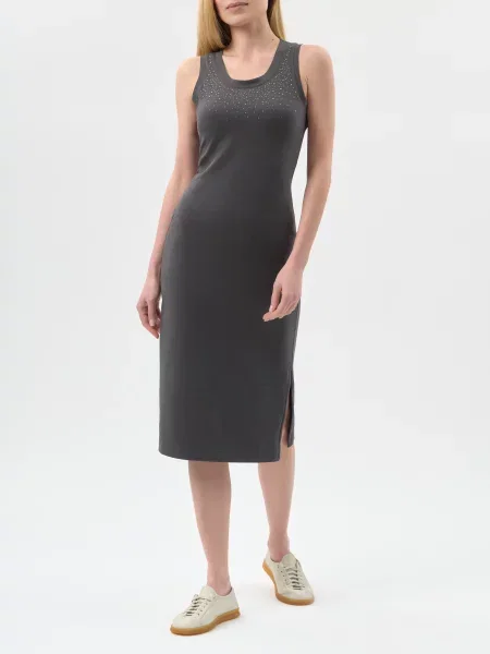 Платье Ea7 Emporio Armani серое