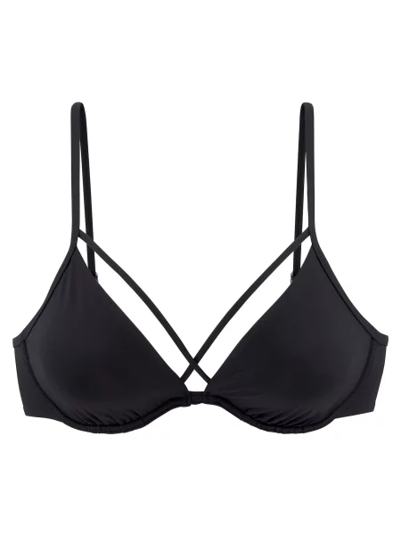 LASCANA Sutien costum de baie negru