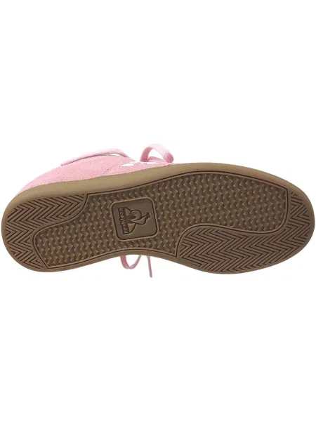 Pantofi derby Le Coq Sportif din piele de căprioară roz