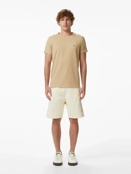 Футболка Lacoste бежевая