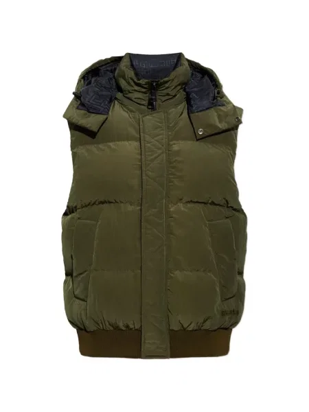 Vestă Balmain cu glugă verde