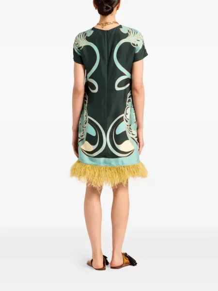 Sukienka La Doublej zielona